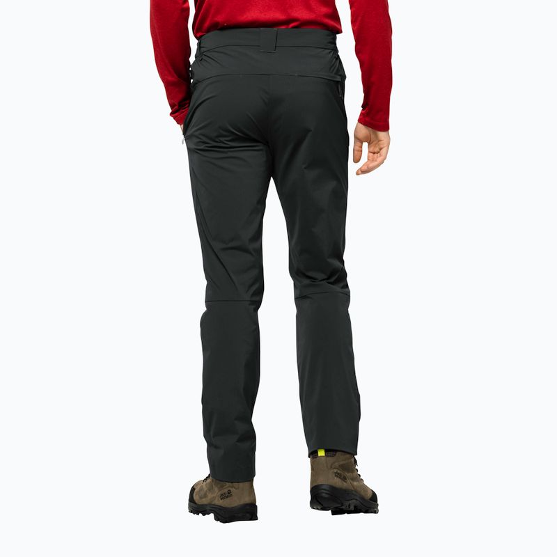 Мъжки софтшел панталони Jack Wolfskin Peak black 1507491_6000 2