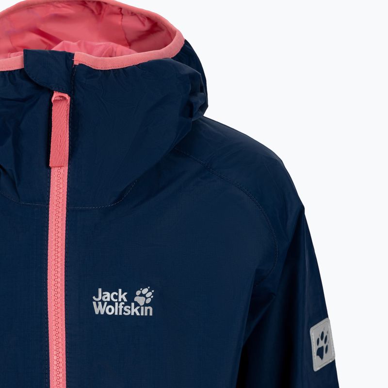 Детско дъждобранно яке Jack Wolfskin Rainy Days тъмносиньо 1604815_1024 3