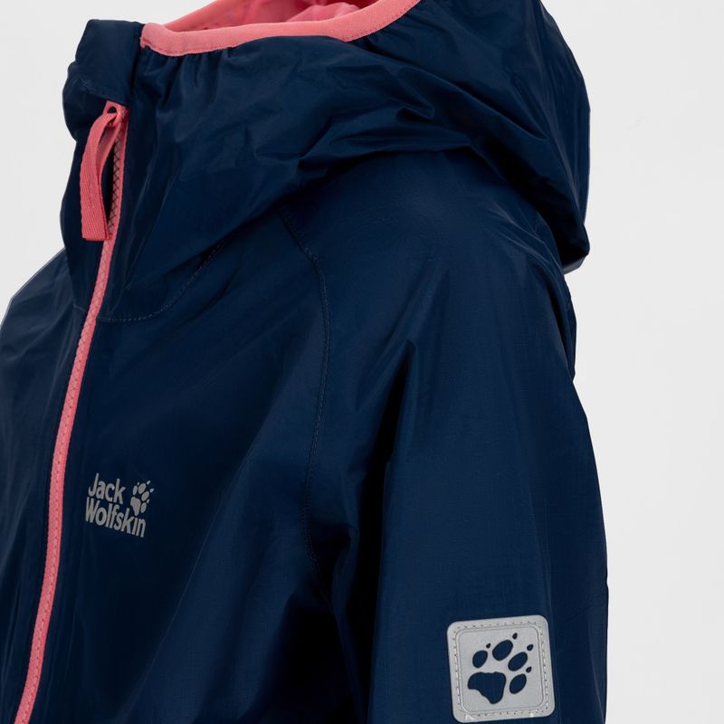 Детско дъждобранно яке Jack Wolfskin Rainy Days тъмносиньо 1604815_1024 4