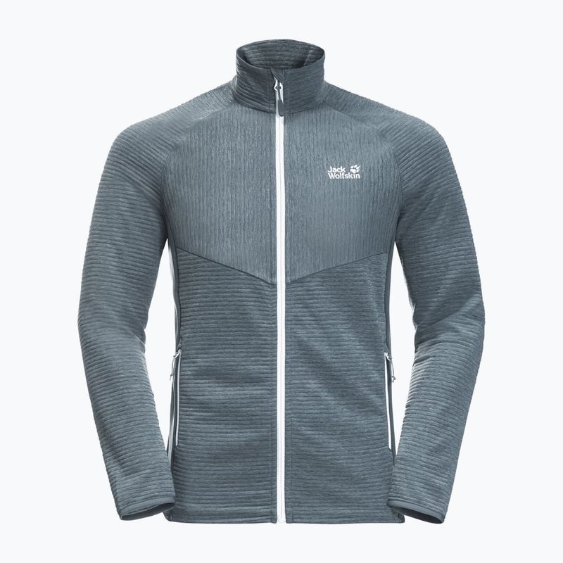 Jack Wolfskin мъжки суитшърт Active Tongari сив от полар 1709472_6098 5