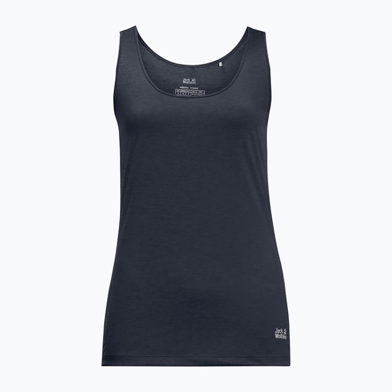 Jack Wolfskin дамска тениска за трекинг Pack & Go Tank тъмно синьо 1807282_1010 5