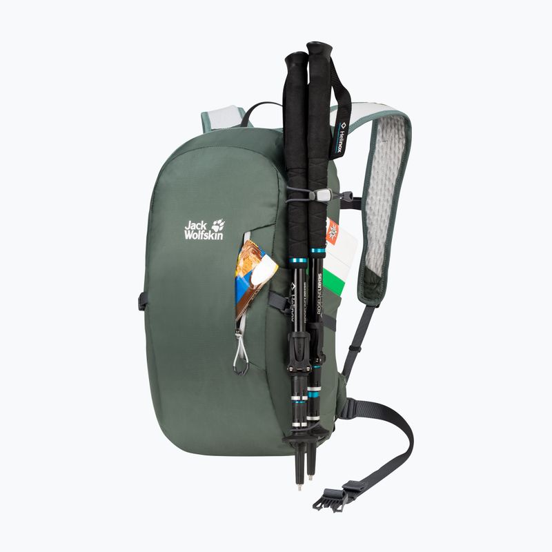 Туристическа раница Jack Wolfskin Athmos Shape 16 l hedge green 4