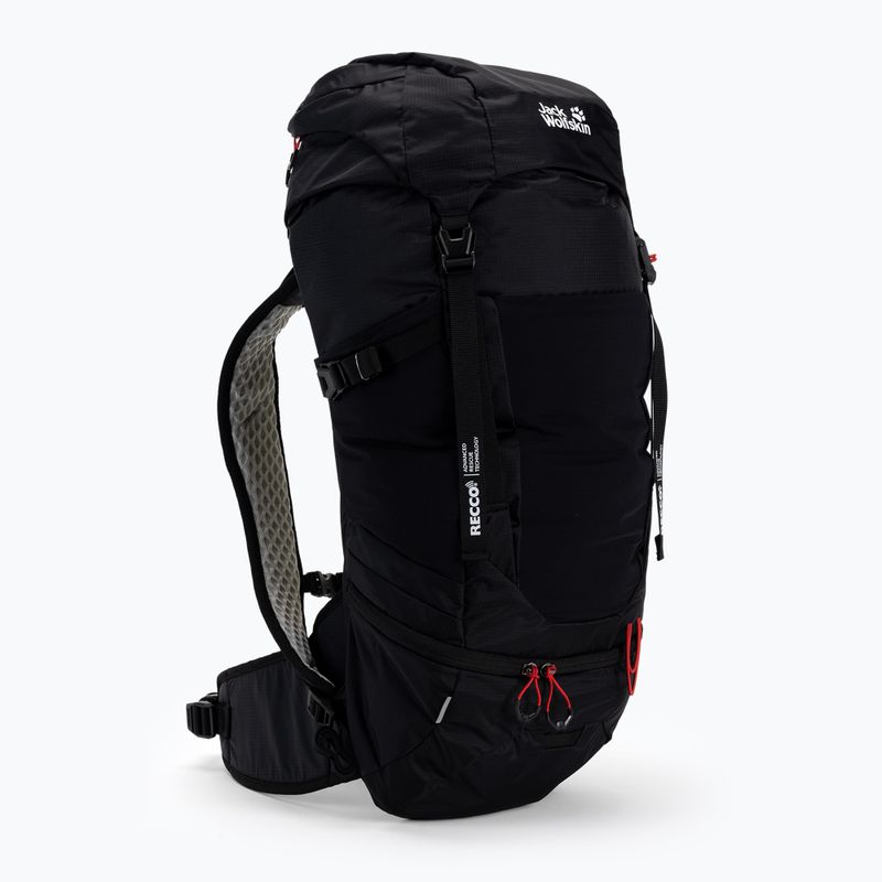 Jack Wolfskin Wolftrail 28 Recco туристическа раница черна 2010191_6000_OS 3