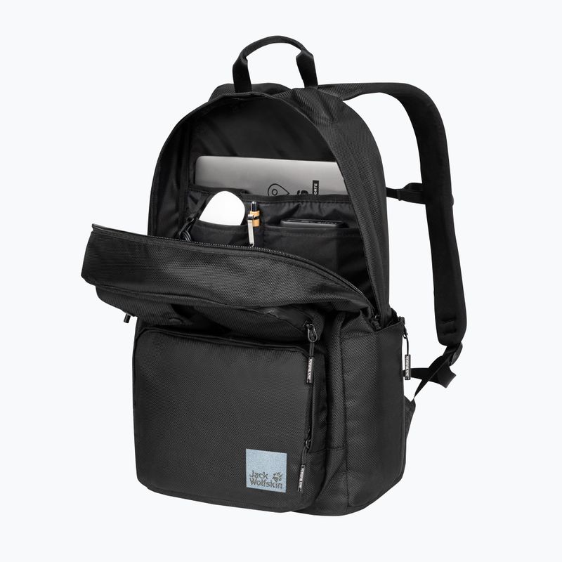 Градска раница Jack Wolfskin London 22 l ultra black 4