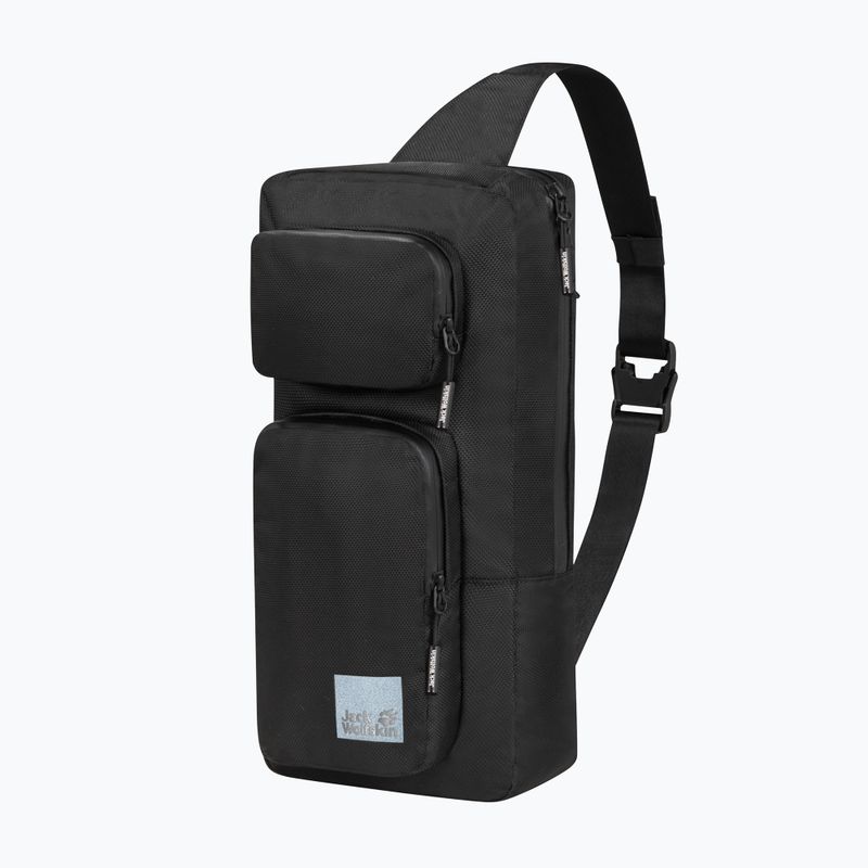 Чанта за рамо Jack Wolfskin Lyon Cross Over 8 l ultra black