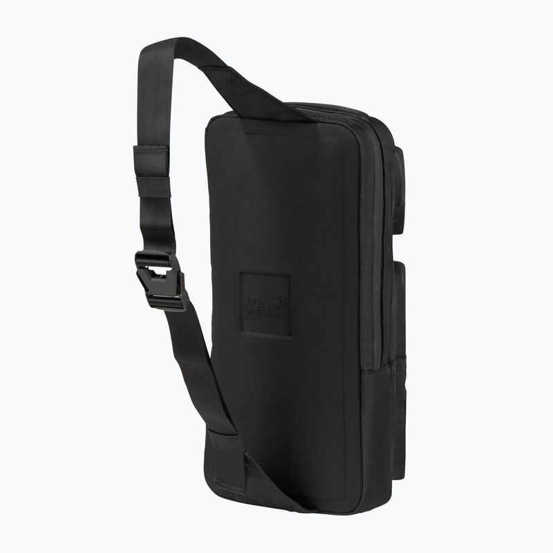 Чанта за рамо Jack Wolfskin Lyon Cross Over 8 l ultra black 2