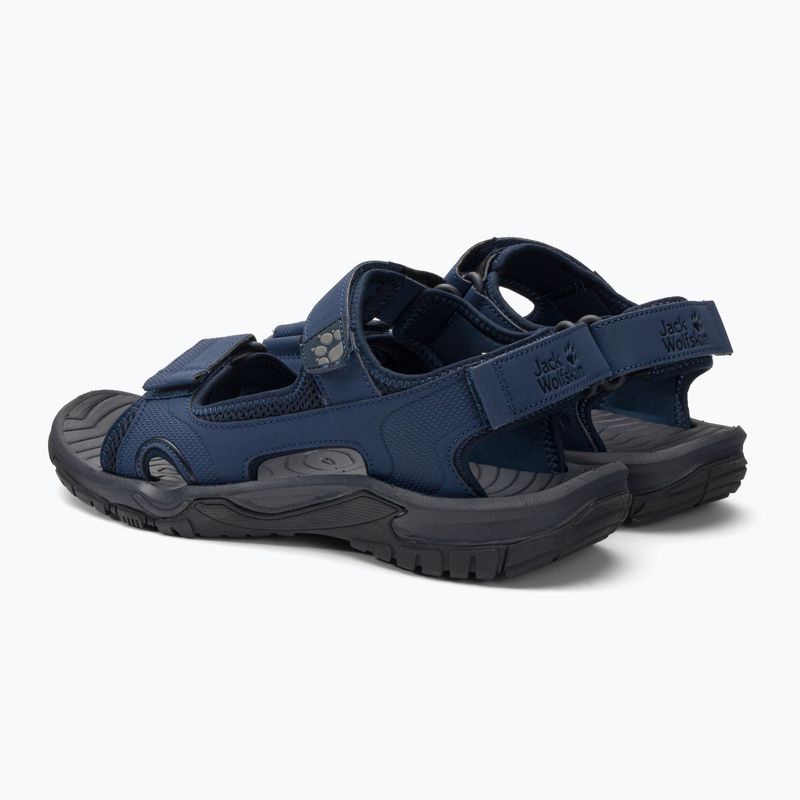 Jack Wolfskin Lakewood Cruise мъжки сандали за трекинг тъмносини 4019011 3
