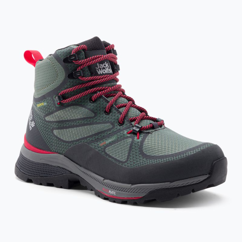 Дамски обувки Jack Wolfskin Force Striker Texapore zielone 4038871_4175