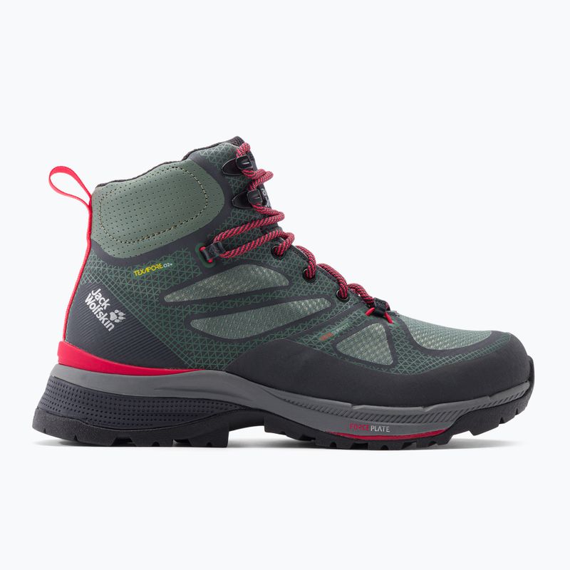 Дамски обувки Jack Wolfskin Force Striker Texapore zielone 4038871_4175 2