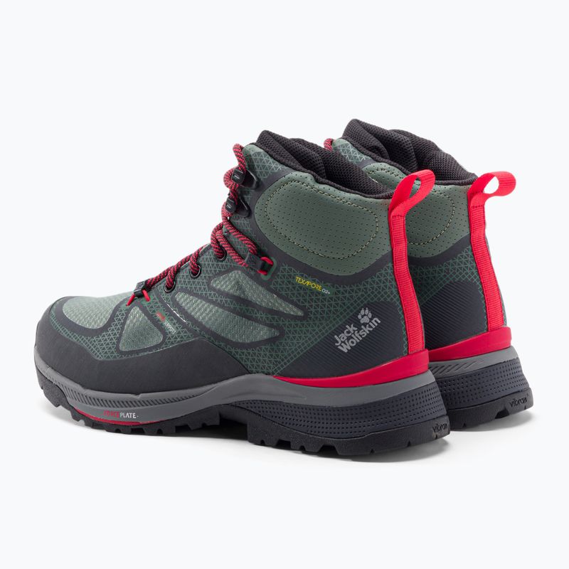 Дамски обувки Jack Wolfskin Force Striker Texapore zielone 4038871_4175 3