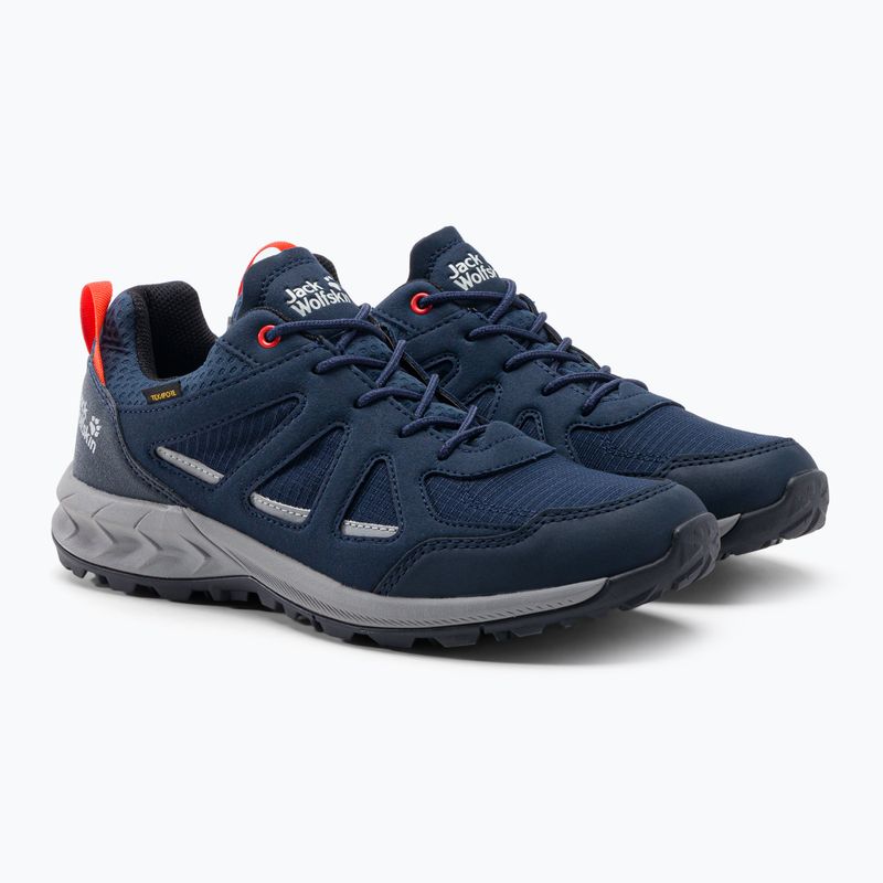 Мъжки ботуши за трекинг Jack Wolfskin Woodland 2 Texapore navy blue 4051271_1178 5