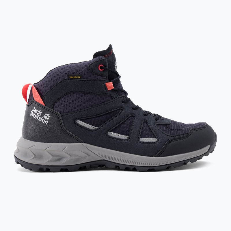 Дамски ботуши за трекинг Jack Wolfskin Woodland 2 Texapore navy blue 4051331_1207 2