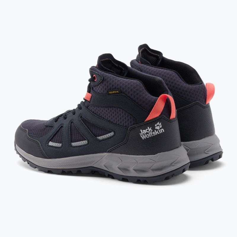 Дамски ботуши за трекинг Jack Wolfskin Woodland 2 Texapore navy blue 4051331_1207 3