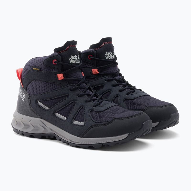 Дамски ботуши за трекинг Jack Wolfskin Woodland 2 Texapore navy blue 4051331_1207 5