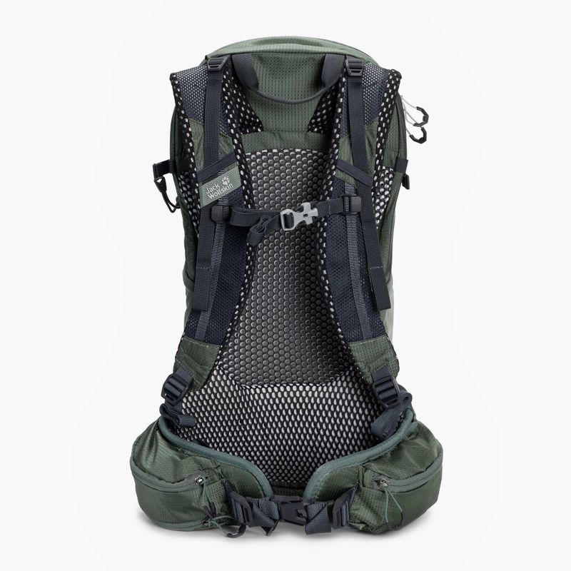 Туристическа раница Jack Wolfskin Crosstrail ST 22 l зелена 2009562_4311 2