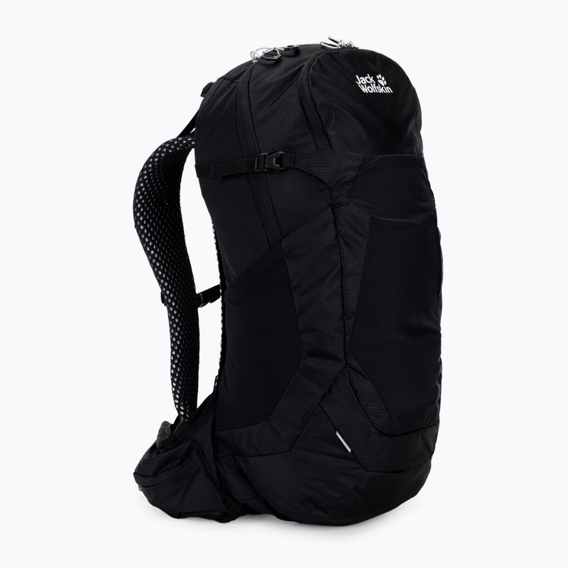 Jack Wolfskin Crosstrail 22 ST туристическа раница черна 2009562_6000_OS 3
