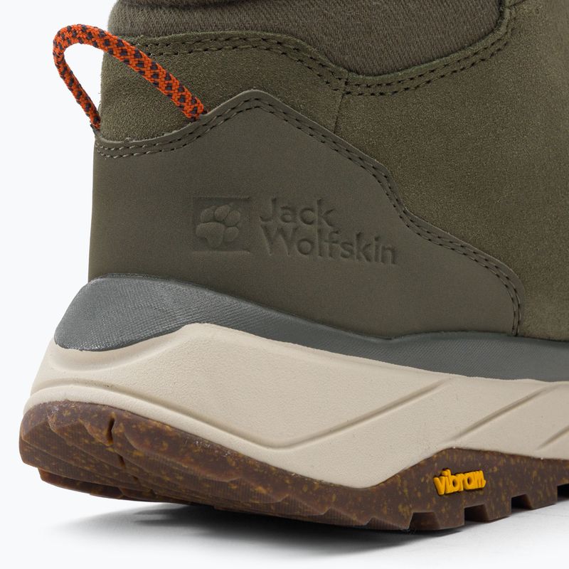 Мъжки ботуши за трекинг Terraventure Urban Mid каки/оранжеви на Jack Wolfskin 8