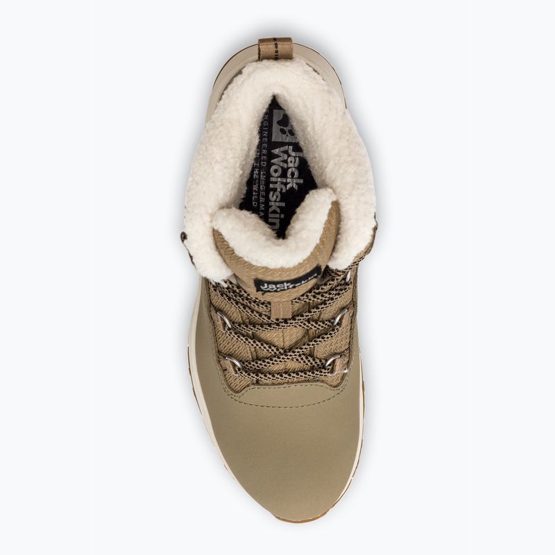 Дамски обувки за преходи Jack Wolfskin Everquest Texapore Mid бежово 4053581_5227 6