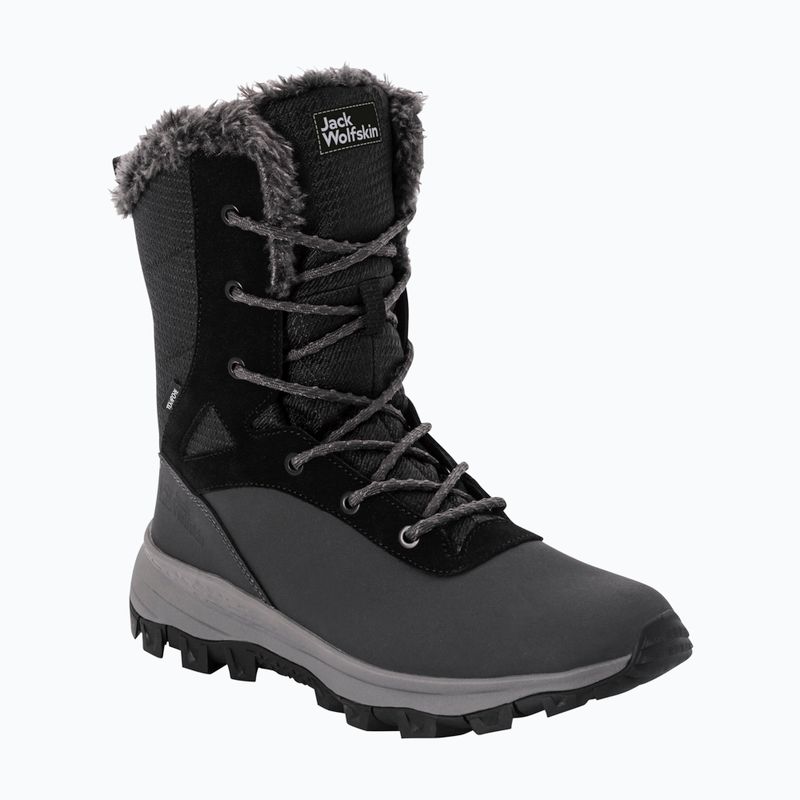 Дамски ботуши за сняг Jack Wolfskin Everquest Texapore Snow High phantom/black 8