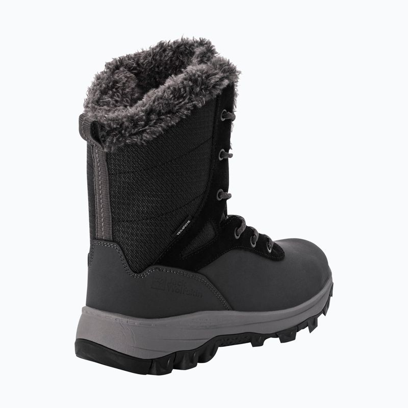 Дамски ботуши за сняг Jack Wolfskin Everquest Texapore Snow High phantom/black 9