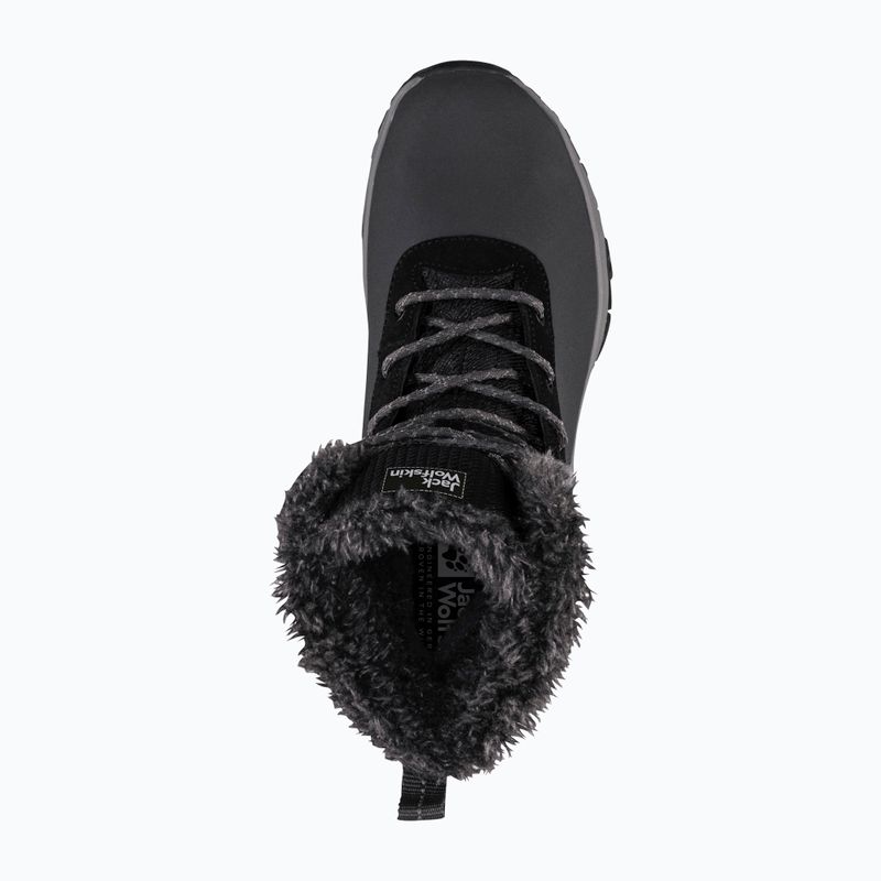 Дамски ботуши за сняг Jack Wolfskin Everquest Texapore Snow High phantom/black 12