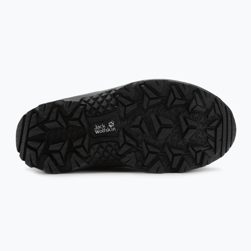 Jack Wolfskin Vojo Lt Texapore Mid детски ботуши за трекинг черни 4054021 5