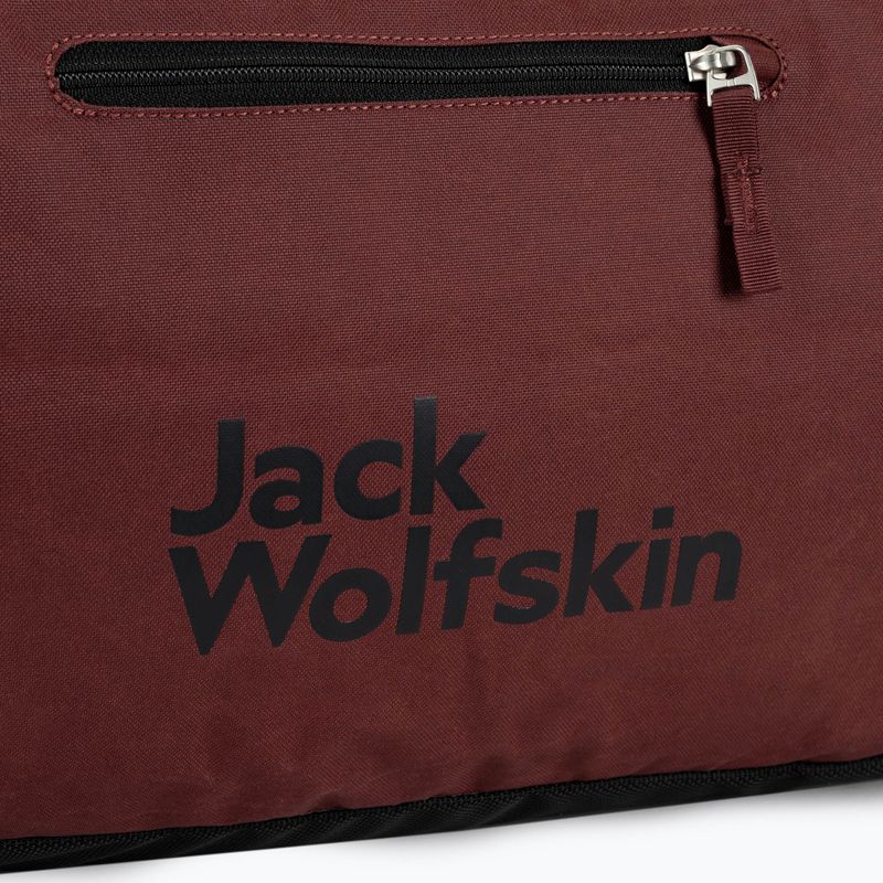 Jack Wolfskin Traveltopia Duffle 45 l burgundy 2010801_2185 чанта за пътуване 6