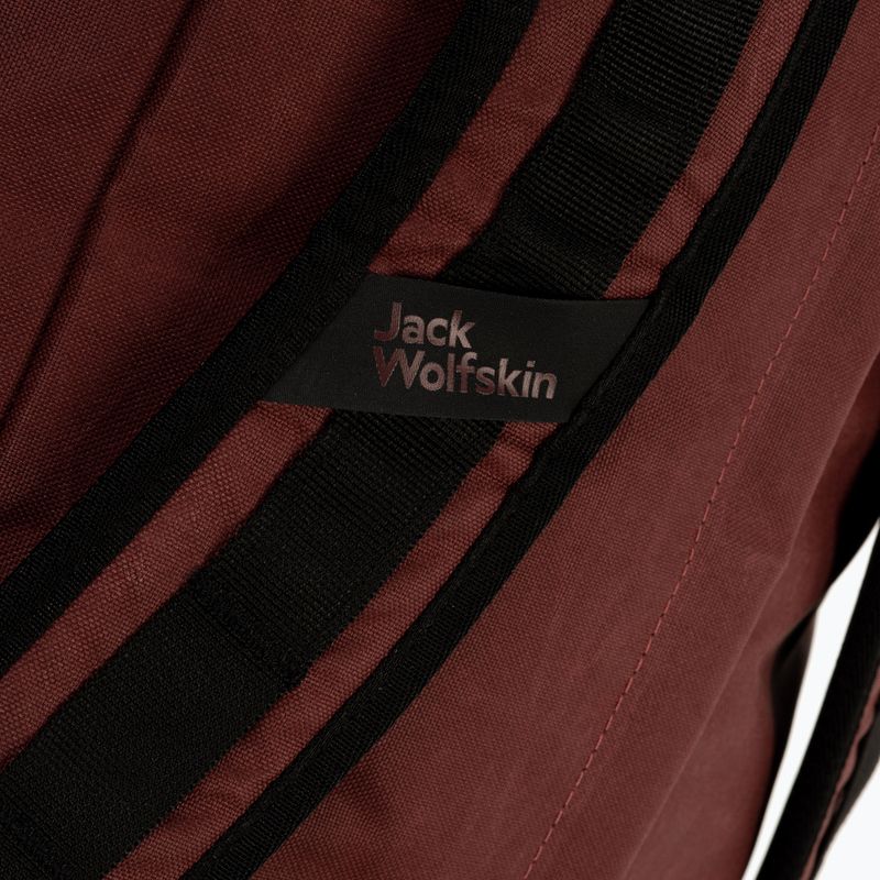 Jack Wolfskin Traveltopia Duffle 45 l burgundy 2010801_2185 чанта за пътуване 9