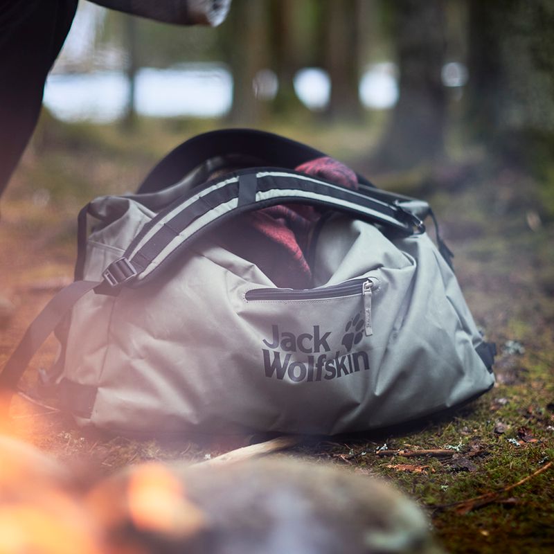 Jack Wolfskin Traveltopia Duffle 45 пътна чанта зелена 2010801 4