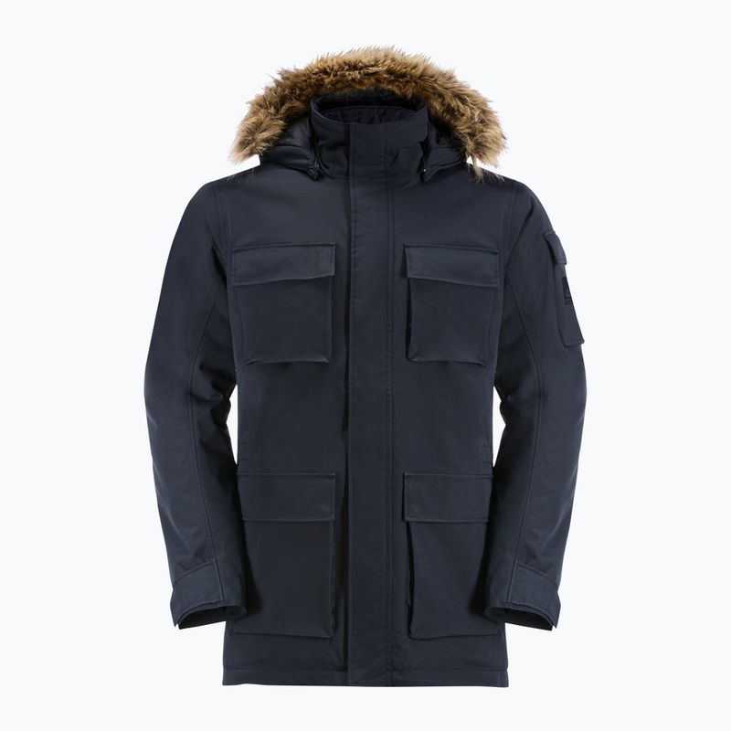 Пухено яке Jack Wolfskin Glacier Canyon Parka тъмносиньо 1107674_1010 7