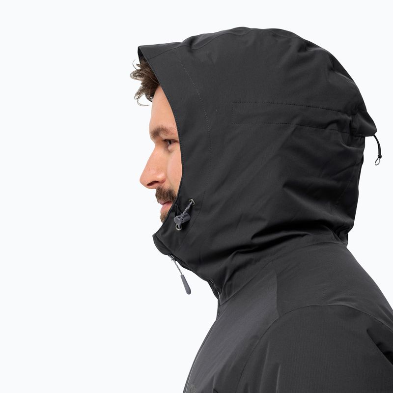 Мъжко дъждобранно яке Wisper Ins black на Jack Wolfskin 4
