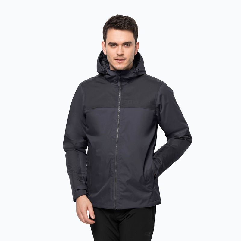 Jack Wolfskin мъжко пухено яке Jasper Ins сиво 1114321_6230