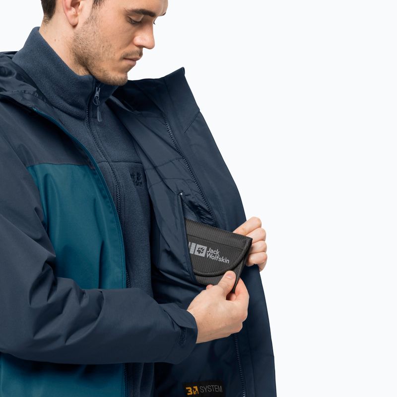 Мъжко дъждобранно яке Jack Wolfskin Taubenberg синьо 1115311_4133_006 7