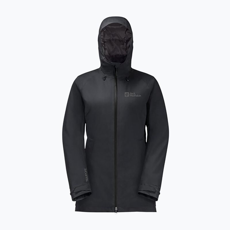 Дамско зимно яке Jack Wolfskin Stirnberg Ins blackre 7