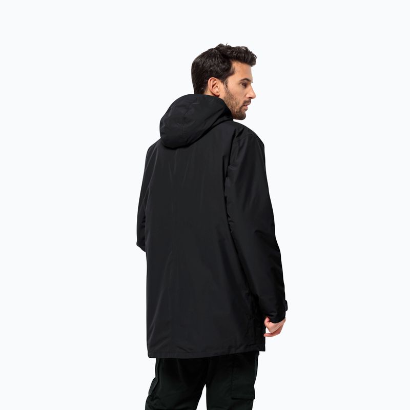 Мъжко зимно яке Jack Wolfskin Winterlager Parka black 2