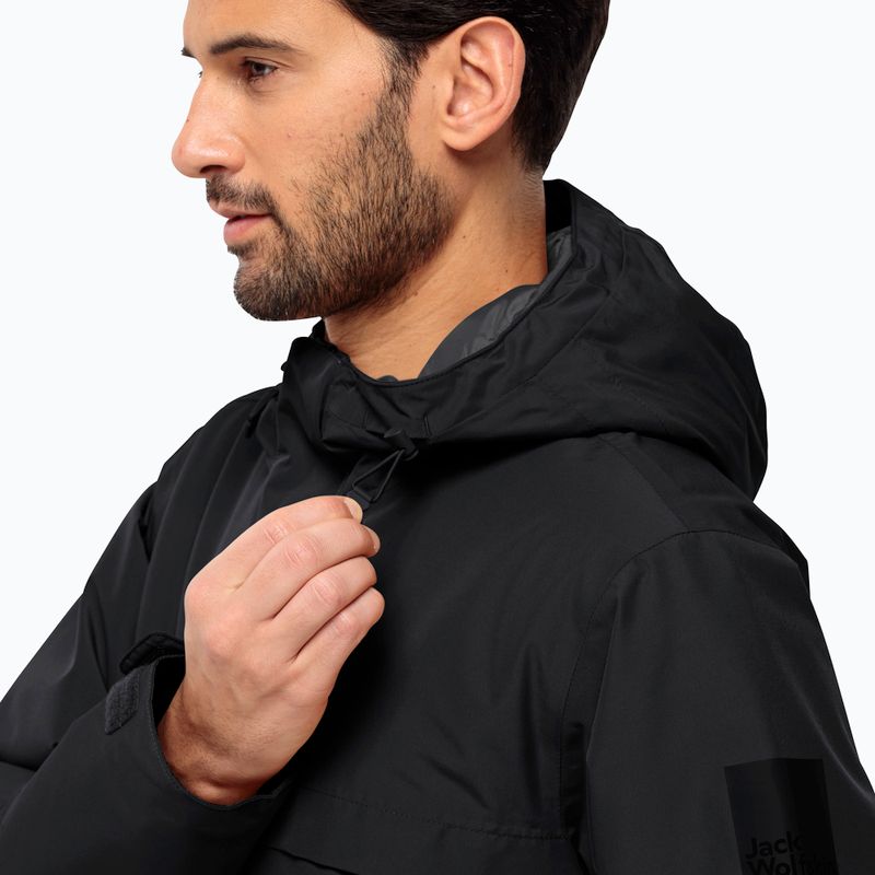 Мъжко зимно яке Jack Wolfskin Winterlager Parka black 3