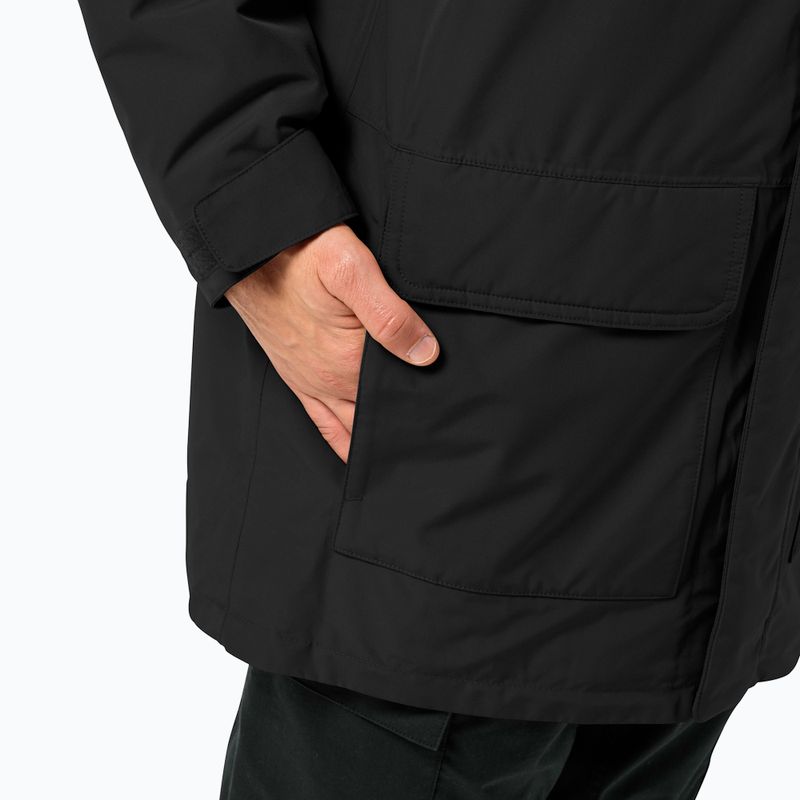 Мъжко зимно яке Jack Wolfskin Winterlager Parka black 4
