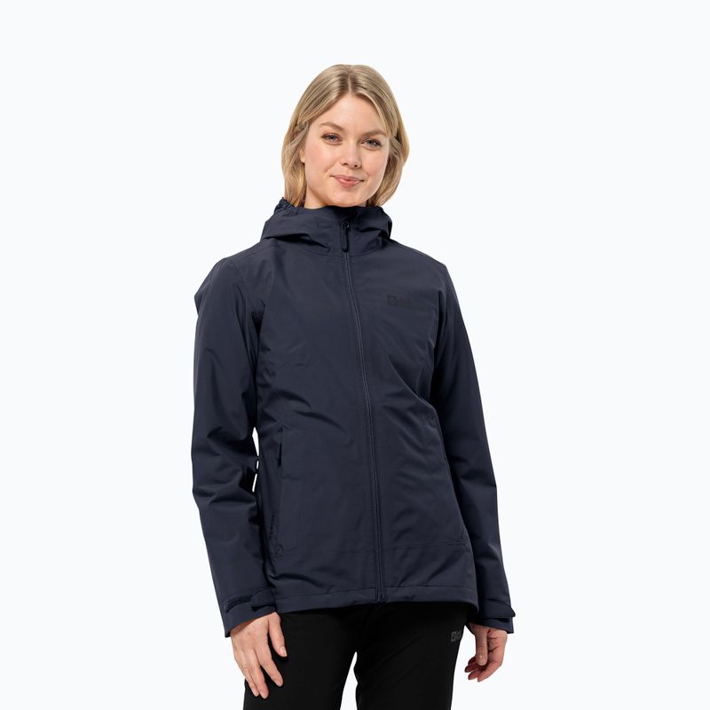 Jack Wolfskin дамско яке Moonrise 3In1 night blue