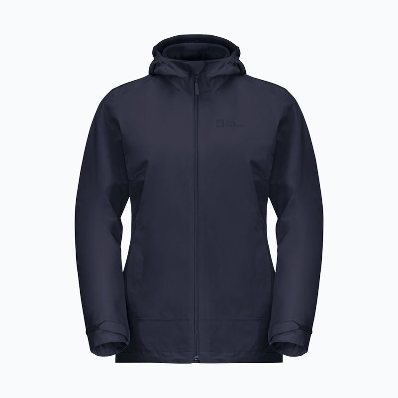 Jack Wolfskin дамско яке Moonrise 3In1 night blue 9