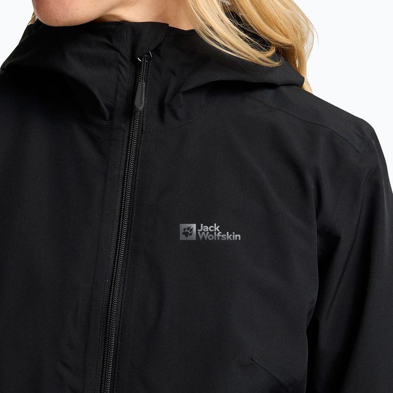 Дамско яке 3в1 Jack Wolfskin Moonrise 3In1 черно 7