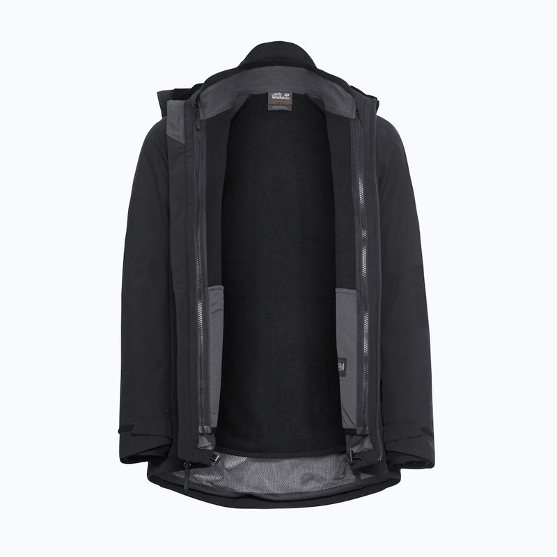 Дамско яке 3в1 Jack Wolfskin Moonrise 3In1 черно 15