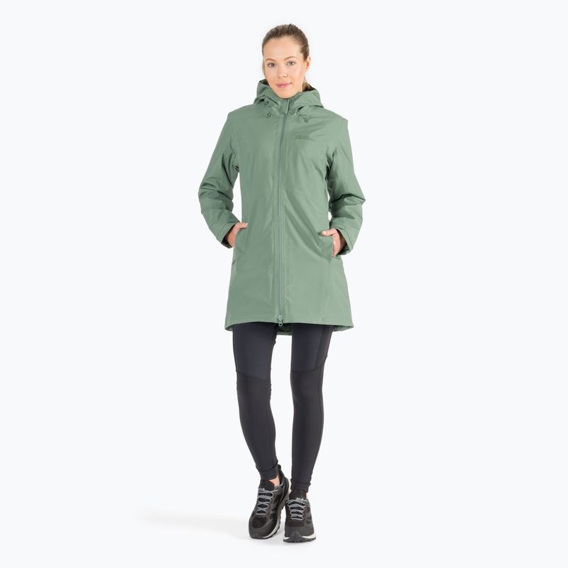 Jack Wolfskin дамско пухено яке Heidelstein Ins green 1115681_4311 2