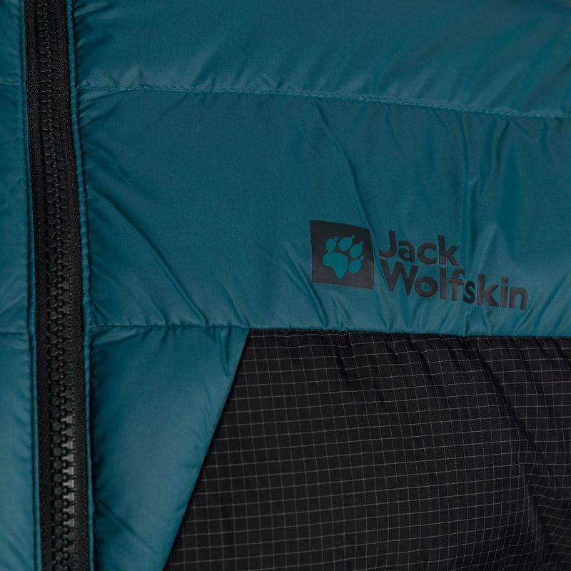 Jack Wolfskin мъжко пухено яке Dna Tundra Down Hoody black-blue 1206612_4133_006 3