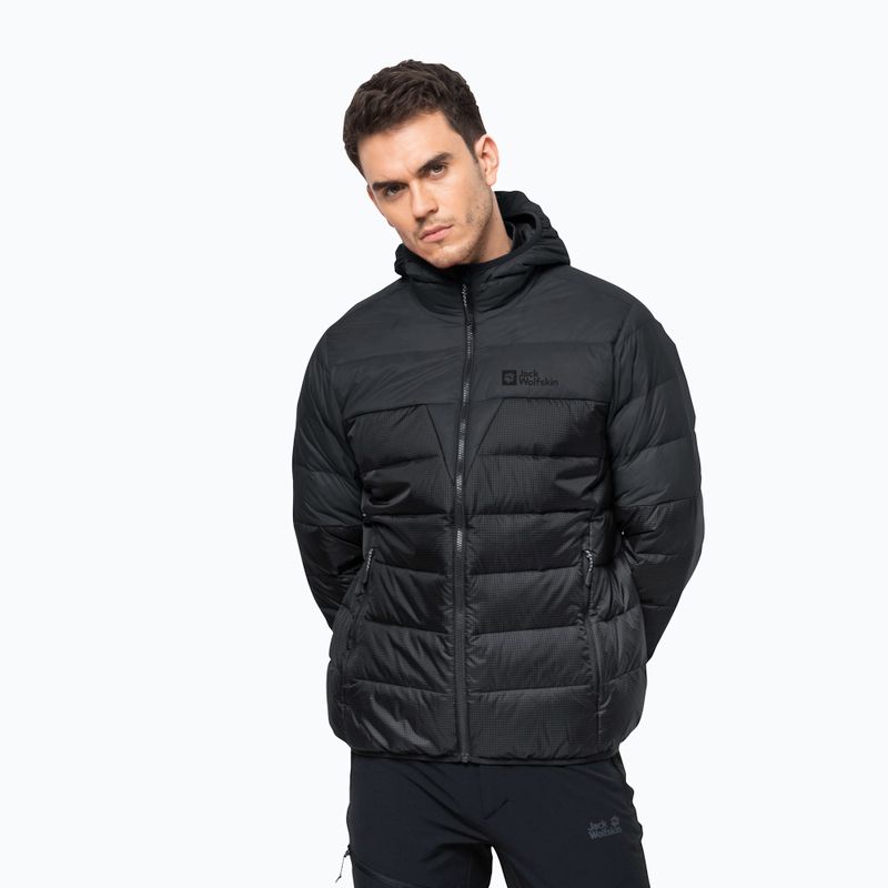 Jack Wolfskin мъжко пухено яке Dna Tundra Down Hoody black 1206612_6350_006