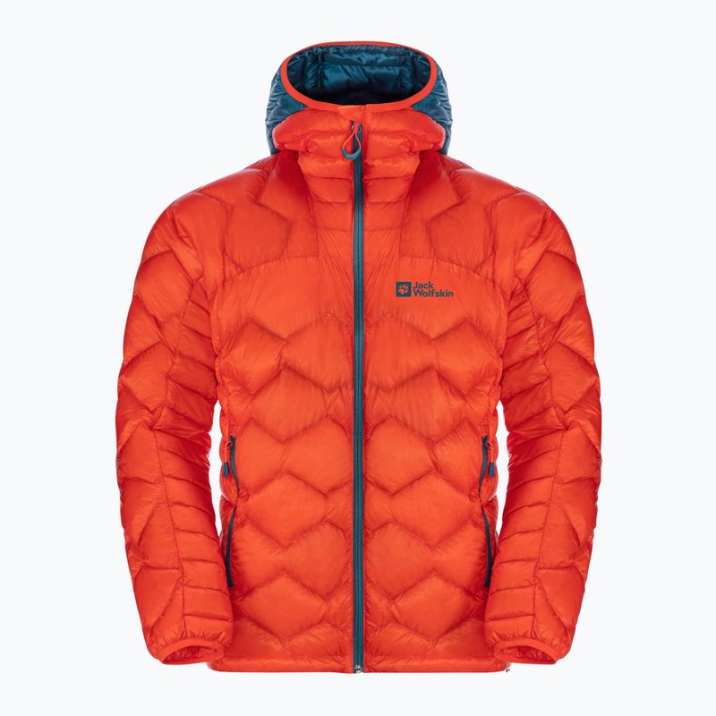 Jack Wolfskin Alpspitze Down Hoody скит яке за мъже оранжево 1206771_3017 7