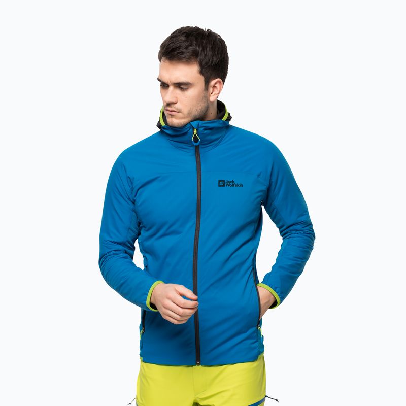 Jack Wolfskin мъжко ски яке Alpspitze Ins Hoody синьо 1206781_1361