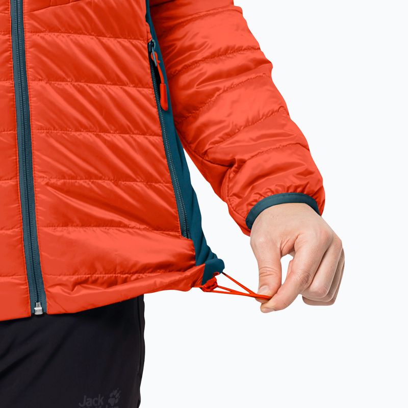 Мъжко пухено яке Jack Wolfskin Routeburn Pro Ins червено 1206861_3017 5