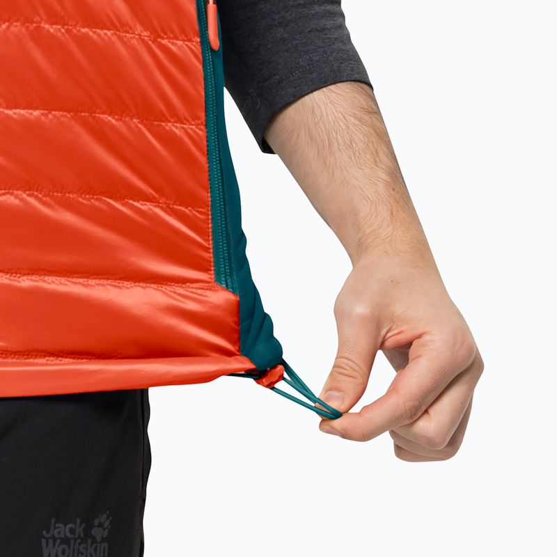 Jack Wolfskin мъжки туристически екип Routeburn Pro Ins без ръкави оранжев 1206871_3017_002 5