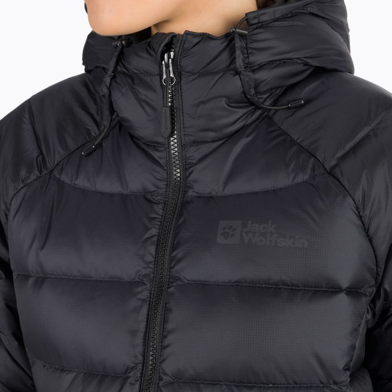 Jack Wolfskin дамско пухено яке Nebelhorn Down Hoody black 1207091_6000 6