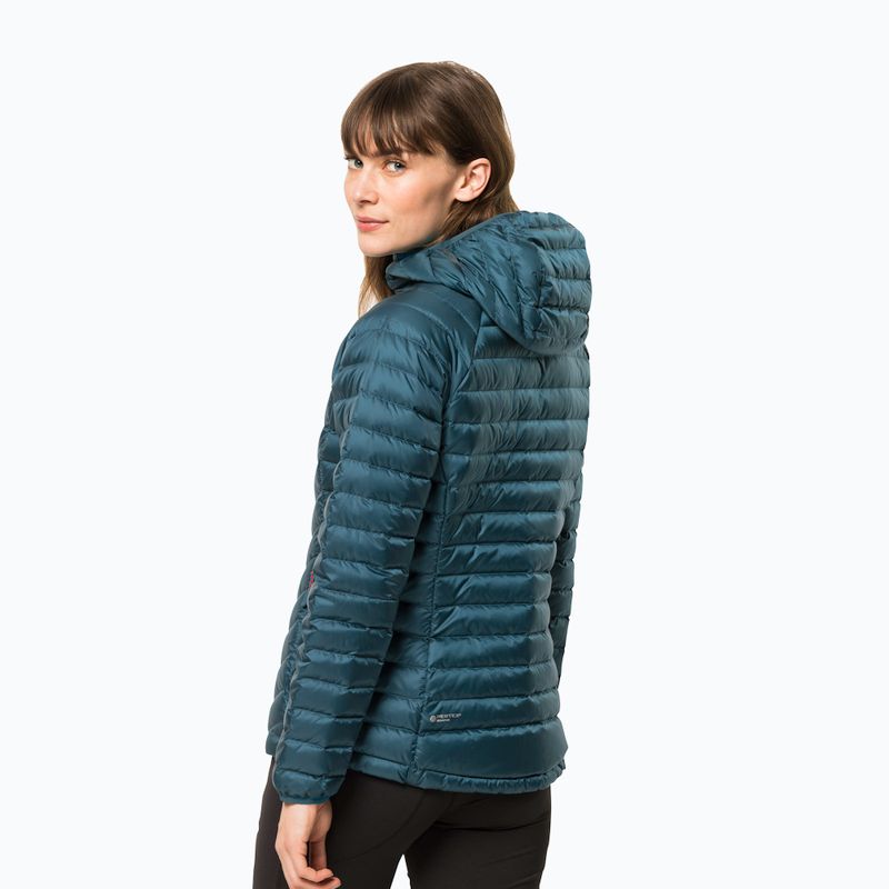 Jack Wolfskin дамско пухено яке Passamani Down Hoody синьо 1207101_4133 2